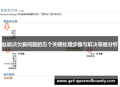 赵鹏谈欠薪问题的五个关键处理步骤与解决策略分析 赵鹏谈欠薪问题的五个关键处理步骤与解决策略分析